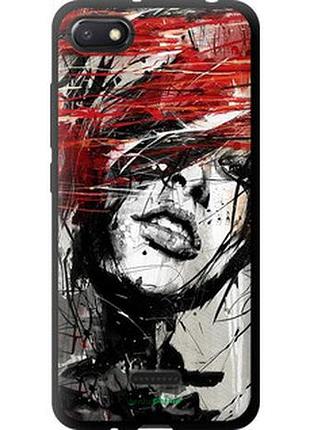 Чохол на xiaomi redmi 6a обличчя дівчини "1162b-1531-2448"