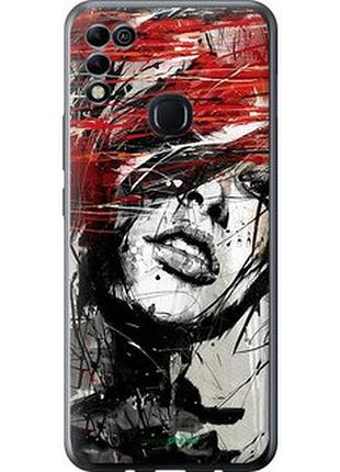 Чохол на infinix hot 11 play обличчя дівчини "1162u-2756-2448"