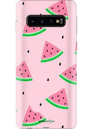 Чохол на samsung galaxy s10 рожевий кавун "4314sp-1640-2448"