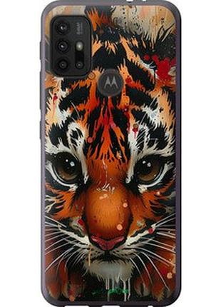 Чехол на motorola moto g10 mini tiger "6052u-2319-2448"