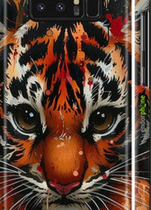 Чехол на samsung galaxy note 8 mini tiger "6052m-1020-2448"