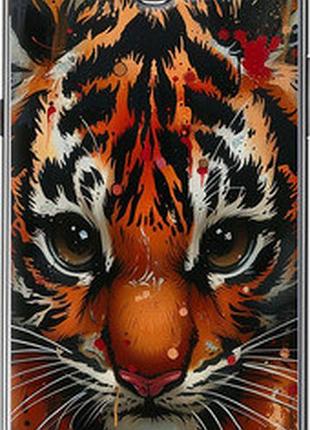 Чехол на samsung galaxy note 2 n7100 mini tiger "6052t-17-2448"