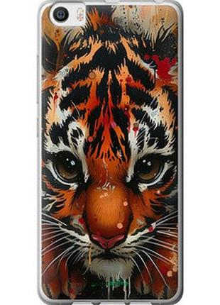 Чехол на xiaomi mi5 mini tiger "6052u-180-2448"