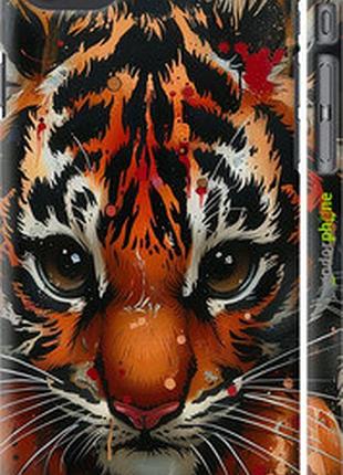Чехол на iphone se 2022 mini tiger "6052m-3737-2448"
