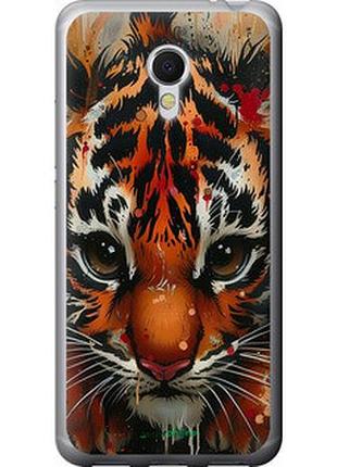 Чехол на meizu mx6 mini tiger "6052t-259-2448"