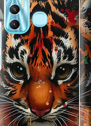 Чехол на infinix hot 11 mini tiger "6052m-2762-2448"