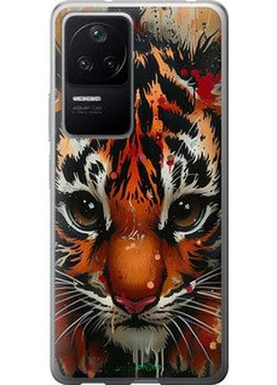 Чехол на xiaomi redmi k40s mini tiger "6052u-2582-2448"