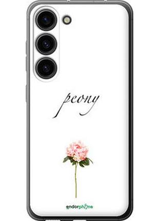 Чехол на samsung galaxy s23 пион "4366u-2907-2448"