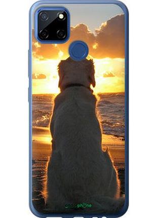 Чохол на realme 7i захід і собака "3966t-2486-2448"