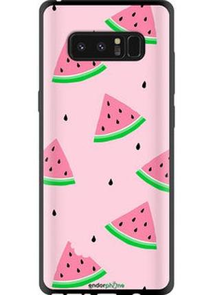 Чехол на samsung galaxy note 8 розовый арбуз "4314b-1020-2448"