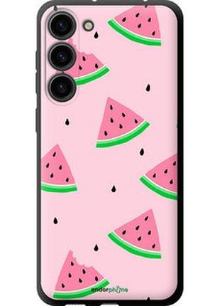 Чехол на samsung galaxy s23 plus розовый арбуз "4314b-2905-2448"