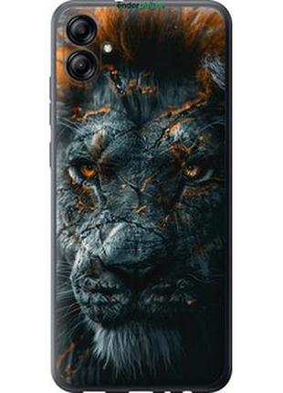 Чехол на samsung galaxy a04e a042f пламенный лев "6153u-2908-2448"