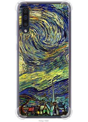 Чохол на samsung galaxy a50 2019 a505f вінсент ван гог. зоряна ніч "163sp-1668-2448"