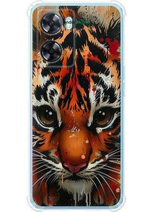 Чехол на oppo a57s mini tiger "6052sp-2931-2448"