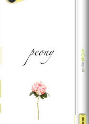 Чехол на sony xperia z5 compact e5823 пион "4366m-322-2448"