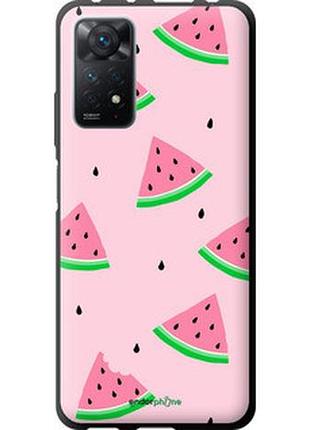 Чехол на xiaomi redmi note 12 pro розовый арбуз "4314b-3019-2448"