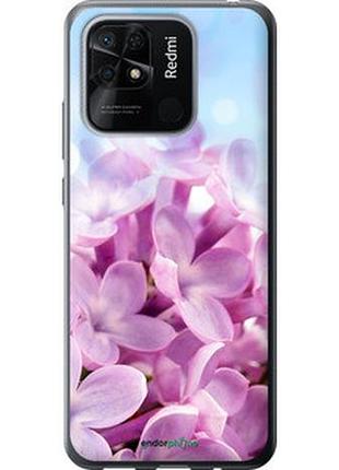 Чехол на xiaomi redmi 10c сирень "527u-2591-2448"
