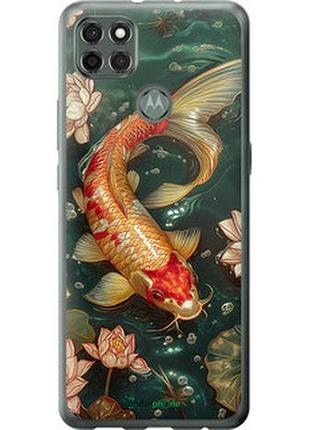 Чохол на motorola g9 power мелодія лотоса "6106u-2229-2448"