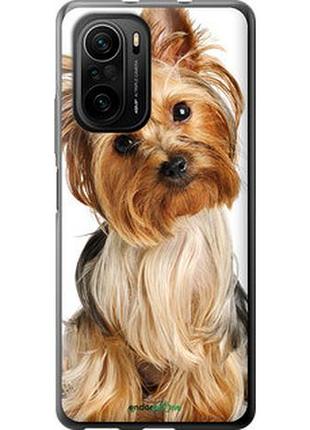 Чохол на xiaomi poco f3 йоркширський тер'єр із хвостиком "9307-2280-2448"