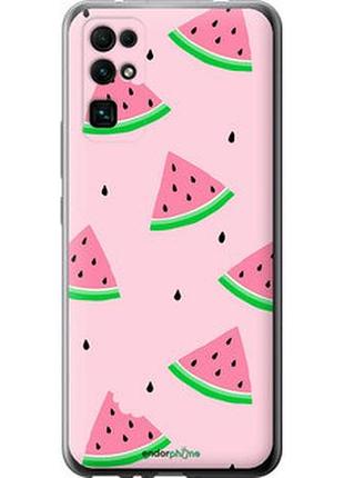 Чехол на huawei honor 30 розовый арбуз "4314u-1921-2448"