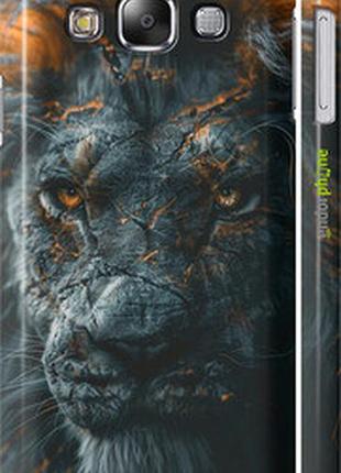 Чехол на samsung galaxy e5 e500h пламенный лев "6153m-82-2448"