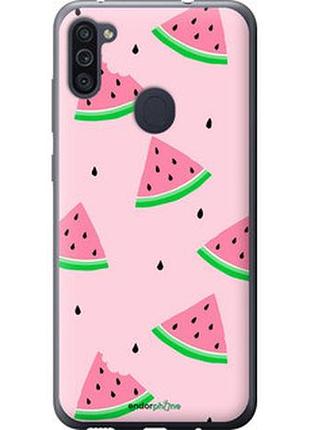 Чехол на samsung galaxy a11 a115f розовый арбуз "4314t-2012-2448"