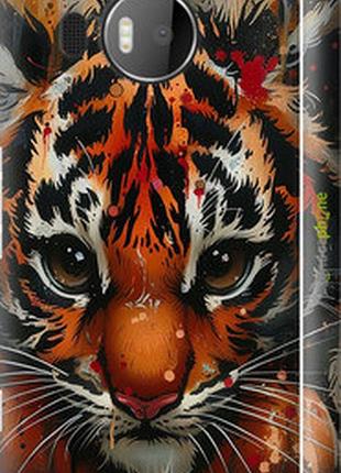 Чехол на microsoft lumia 950 xl dual sim mini tiger "6052c-407-2448"
