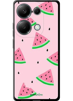 Чехол на xiaomi redmi note 13 pro 4g розовый арбуз "4314b-3653-2448"