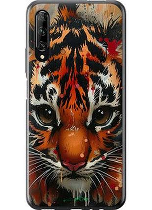 Чехол на huawei p smart pro mini tiger "6052u-1906-2448"