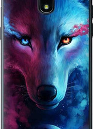 Чехол на samsung galaxy j3 2018 арт-волк "3999u-1501-2448"