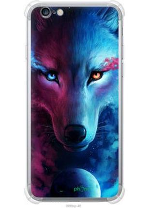 Чехол на iphone 6s plus арт-волк "3999sp-91-2448"
