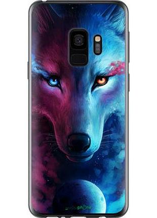 Чехол на samsung galaxy s9 арт-волк "3999t-1355-2448"