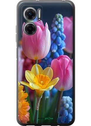 Чехол на xiaomi redmi 11 prime 5g весенние цветы "6058u-2872-2448"