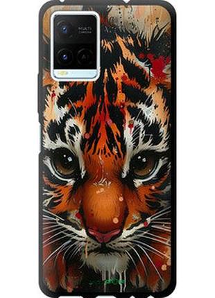 Чехол на vivo y21s mini tiger "6052b-2550-2448"