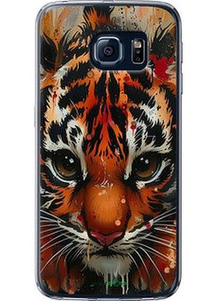 Чехол на samsung galaxy s6 g920 mini tiger "6052u-80-2448"