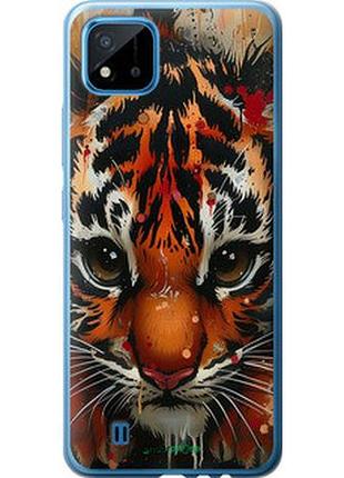 Чехол на realme c20a mini tiger "6052u-2416-2448"