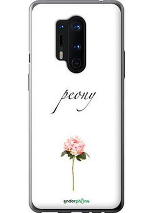 Чехол на oneplus 8 pro пион "4366t-1896-2448"