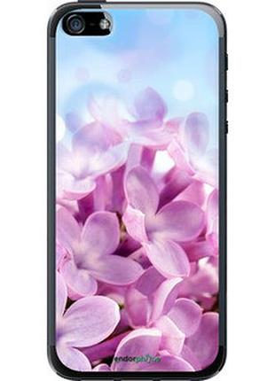 Чехол на iphone 5s сирень "527t-21-2448"