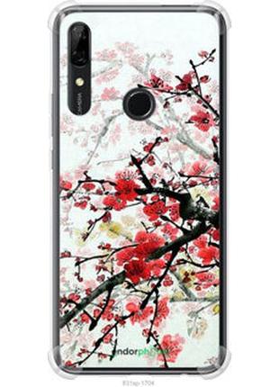 Чохол на huawei p smart z квітучий кущ "831sp-1704-2448"