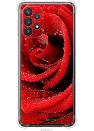 Чехол на samsung galaxy a32 a325f красная роза "529sp-2204-2448"