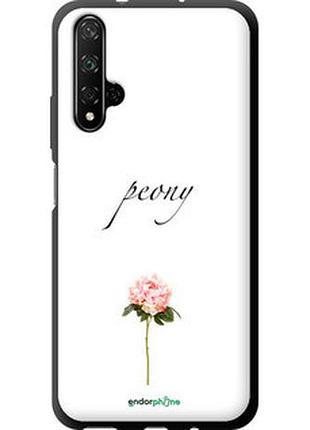 Чехол на huawei honor 20 пион "4366b-1697-2448"