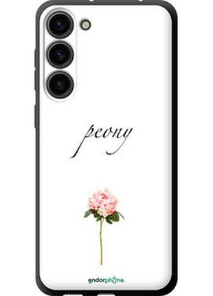 Чехол на samsung galaxy s23 plus пион "4366b-2905-2448"