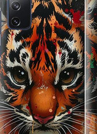Чехол на samsung galaxy s20 fe g780f mini tiger "6052m-2075-2448"