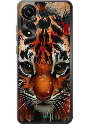 Чехол на oppo a78 4g mini tiger "6052u-3142-2448"