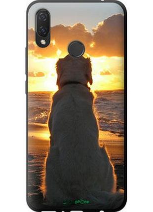 Чохол на huawei nova 3i захід і собака "3966b-1541-2448"
