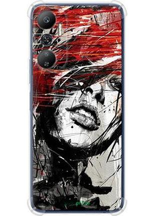 Чохол на infinix hot 20 обличчя дівчини "1162sp-2966-2448"