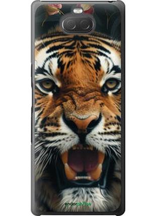 Чехол на sony xperia 10 i4113 тигровое величие "6080t-1688-2448"
