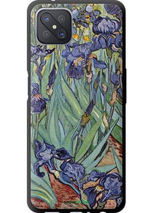 Чохол на oppo reno 4 z вінсент ван гог. іриси "161b-2278-2448"