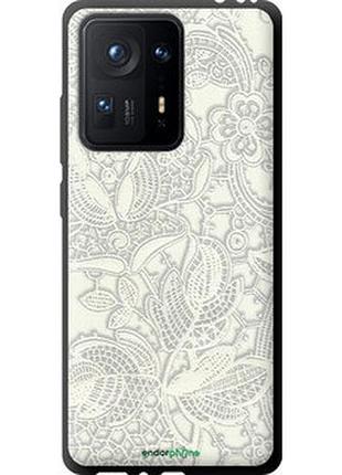 Чохол на xiaomi mix 4 біле мереживо "4383b-2475-2448"