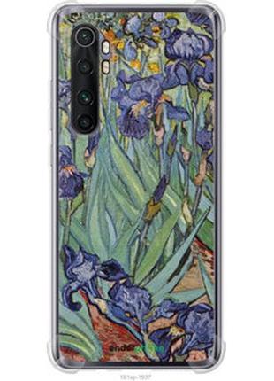 Чехол на xiaomi mi note 10 lite винсент ван гог. ирисы "161sp-1937-2448"